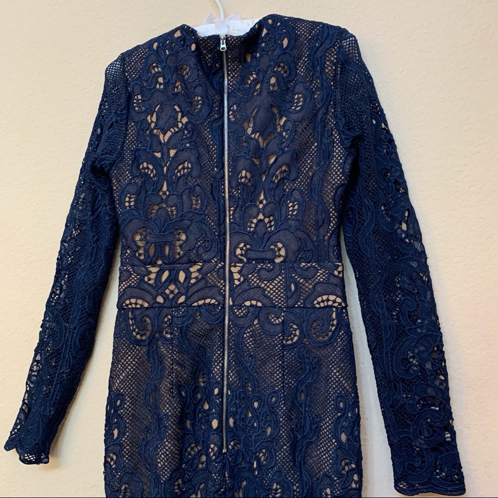 Ministry of Style Blue WILD THING Lace Dress NWT - Picture 8 of 14